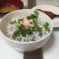 ハナチョパパ's cooksnap of when they made 混ぜてのせるだけで簡単！明太しらす丼♪.