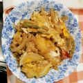 やすズわいふ's cooksnap of when they made リメイク　卵とじ天丼.