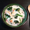 ☆Loved☆'s cooksnap of when they made ✿里芋とベーコン、シメジ、ブロのグラタン.