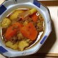 クックOB5Z4H☆'s cooksnap of when they made じゃがいもと人参のそぼろ煮♪.
