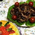 まよかぁさん's cooksnap of when they made 混ぜて焼くだけ♪おからエノキハンバーグ♪.