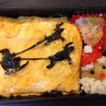 0719mama's cooksnap of when they made クリスマス★サンタ★キャラ弁当.