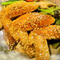 こじらせ's cooksnap of when they made フライパンで簡単！甘辛手羽先.