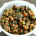 hatinosuke's cooksnap of when they made 簡単☆大根茎葉肉味噌.