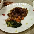 skywalkerK's cooksnap of when they made 厚揚げ使用で水切りなし♡豆腐ハンバーグ.