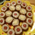 MINARIN5's cooksnap of when they made ☆　ちくわ　ｉｎ　チーカマ、サラミ　☆　.