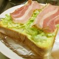 休憩中♪'s cooksnap of when they made キャベチーズトースト.