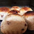 ももちょこすみれ's cooksnap of when they made ふんわりパン　～パン生地から～.