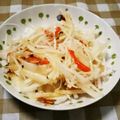 あーもこ's cooksnap of when they made 超簡単☆大根とカニかまのサラダ.