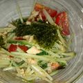 ごんべい君's cooksnap of when they made ツナ（シーチキン）とトマトで水菜サラダ.