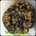 まゆちゃろ's cooksnap of when they made 栄養満点★ひじき納豆飯！.