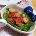 ゆみぺー's cooksnap of when they made ☆エリンギとトマトのホットサラダ☆.