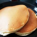 ♡キイロイトリ♡'s cooksnap of when they made ふわふわパンケーキ☆ホットケーキ粉で.