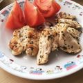 KEELEY's cooksnap of when they made 鶏肉のヘルシーソテー＠レモンバジルソース.