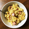 あやめﾁｬﾝ's cooksnap of when they made 簡単☆激ウマ☆ガーリックマヨ炒飯.