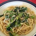火星撃ち's cooksnap of when they made 九条ねぎパスタ.