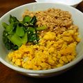 カナメール's cooksnap of when they made シンプル三色そぼろ丼♪.
