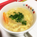 アプリコット♡'s cooksnap of when they made 肉無し簡単 もやし 卵の ワンタンスープ.