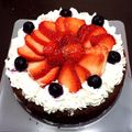 tororo16's cooksnap of when they made ☆超簡単☆チョコレートチーズケーキ.