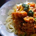 いしずえ's cooksnap of when they made 【基本】トマトソースのパスタ.