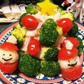 まいたんぽ's cooksnap of when they made クリスマス☆ポテサラツリー☆.
