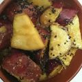 ﾅｶﾞﾚﾎﾞｼ's cooksnap of when they made 揚げない★塩麹入り大学芋.