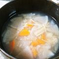 chco's cooksnap of when they made ほっこりれんこんスープ風邪咳喉の痛みにも.