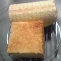明日見's cooksnap of when they made ノンオイルトヨ型食パン.