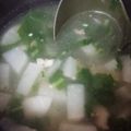 まりも274's cooksnap of when they made かぶとひき肉の中華風スープ.