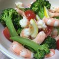 チロル58's cooksnap of when they made ブロッコリーと小海老のレモンサラダ☆.