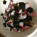 クックANLLO1☆'s cooksnap of when they made タコとワカメの酢の物♪。.:＊・゜.
