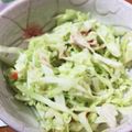 かんなラブ's cooksnap of when they made 簡単副菜♪キャベツの梅和え.