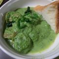 ひろみつばち's cooksnap of when they made ひらめのムニエル　ほうれん草クリーム.