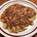 JmaCR☆'s cooksnap of when they made すき焼きリメイクでお好み焼き.