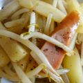 白猫同盟's cooksnap of when they made 簡単☆もやしとじゃがいもの炒め物.
