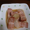 なつみゃ's cooksnap of when they made 角切りベーコンと大根の煮物.