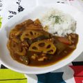 kururin18's cooksnap of when they made 豚肉とレンコンのヘルシー和風カレー.