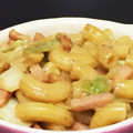 みゆるんるん's cooksnap of when they made マカロニのオイマヨカレー炒め.