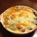 ステマム子♡♡'s cooksnap of when they made パンのみみグラタン.