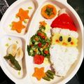 ❤LOVELOVE❤'s cooksnap of when they made クリスマスな可愛い離乳食♡♥︎.
