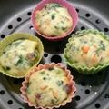 うゆさくら's cooksnap of when they made さつまいもの蒸しパン.