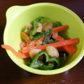 そめはる's cooksnap of when they made ★簡単！セロリとピーマンの味噌炒め★.