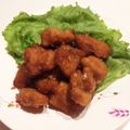 なつき☆ミ's cooksnap of when they made 鶏の唐揚げコチュジャンソース.