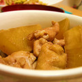 ゆずゆmama's cooksnap of when they made 大根と鶏肉の煮物.