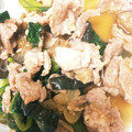 supermoon1's cooksnap of when they made 病みつき♪ 豚肉と小松菜のエスニック炒め.