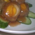 twin-twin's cooksnap of when they made うずらだんごの甘酢あんかけ.
