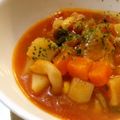 ゆみらんたん's cooksnap of when they made 簡単！トマト缶でミネストローネ.