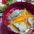 のびゴン's cooksnap of when they made イワシのつみれ汁.