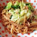 coto♪♪♪'s cooksnap of when they made コク倍増！シーチキン焼きうどん.