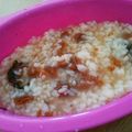 あまいこびと's cooksnap of when they made 簡単、シリコンスチーマーｄｅおかゆ.